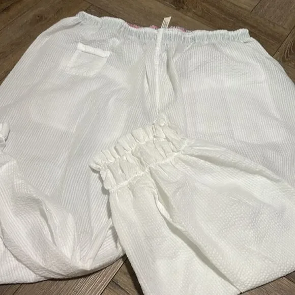 Free People Cloud 9 Pajamas WHITE - Picture 2 of 6